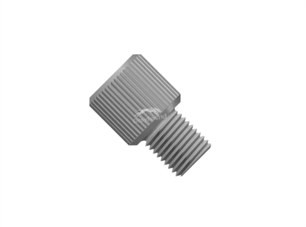 Picture of LiteTouch Short Male Nut PEEK 1/4-28 Grey, for 1/8"OD Tubing